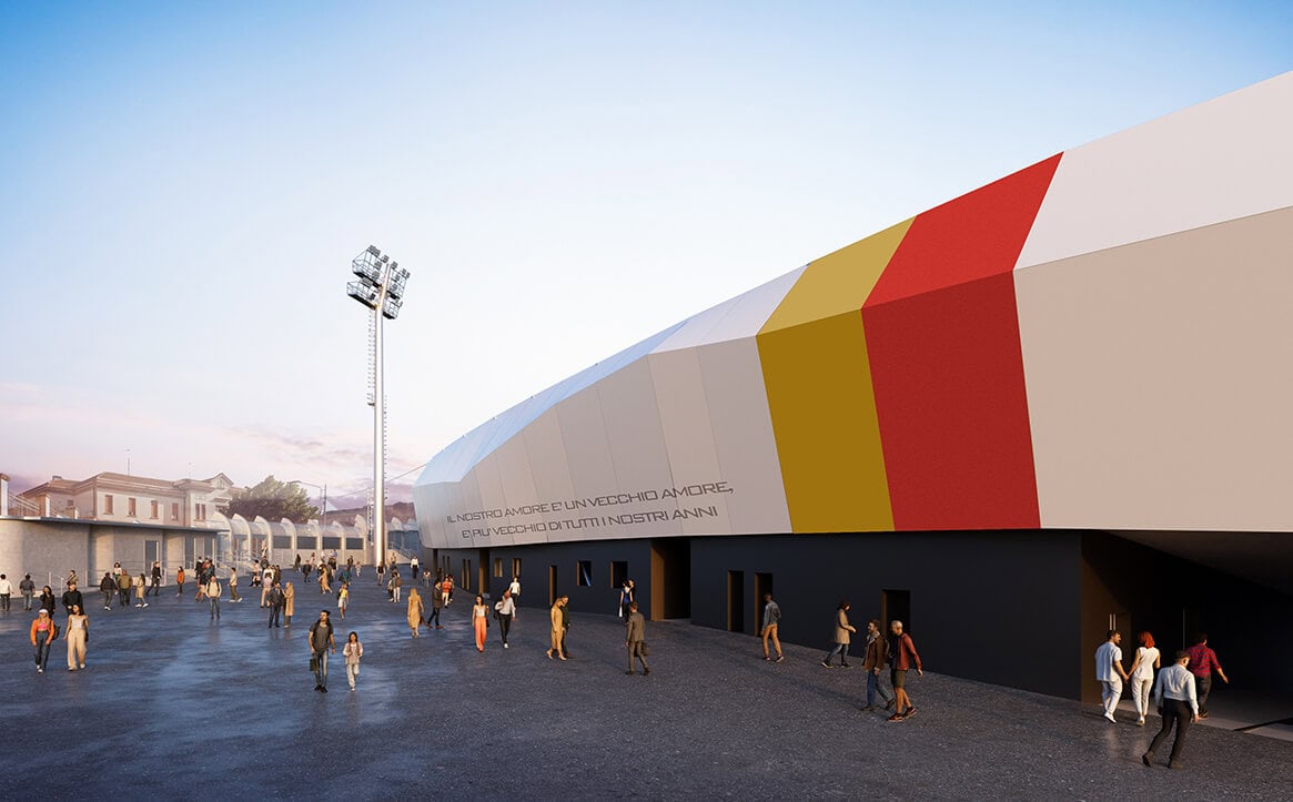 Sportium_Stadio Ceravolo_ vista dalla piazza